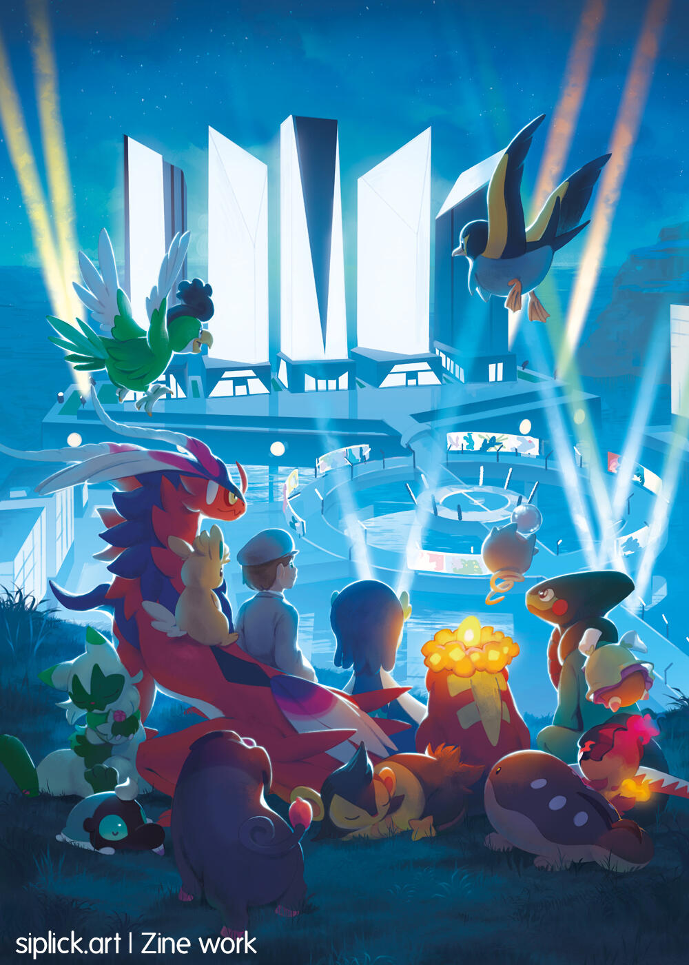 For "Our Greatest Treasure", a Pokémon Scarlet/Violet zine