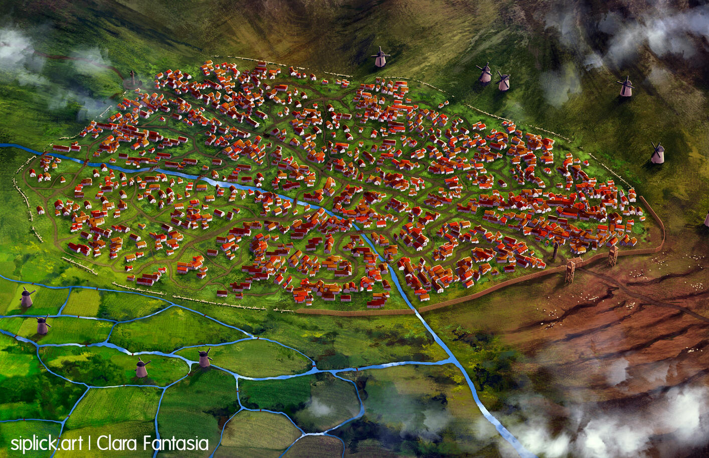 Clara Fantasia concept art