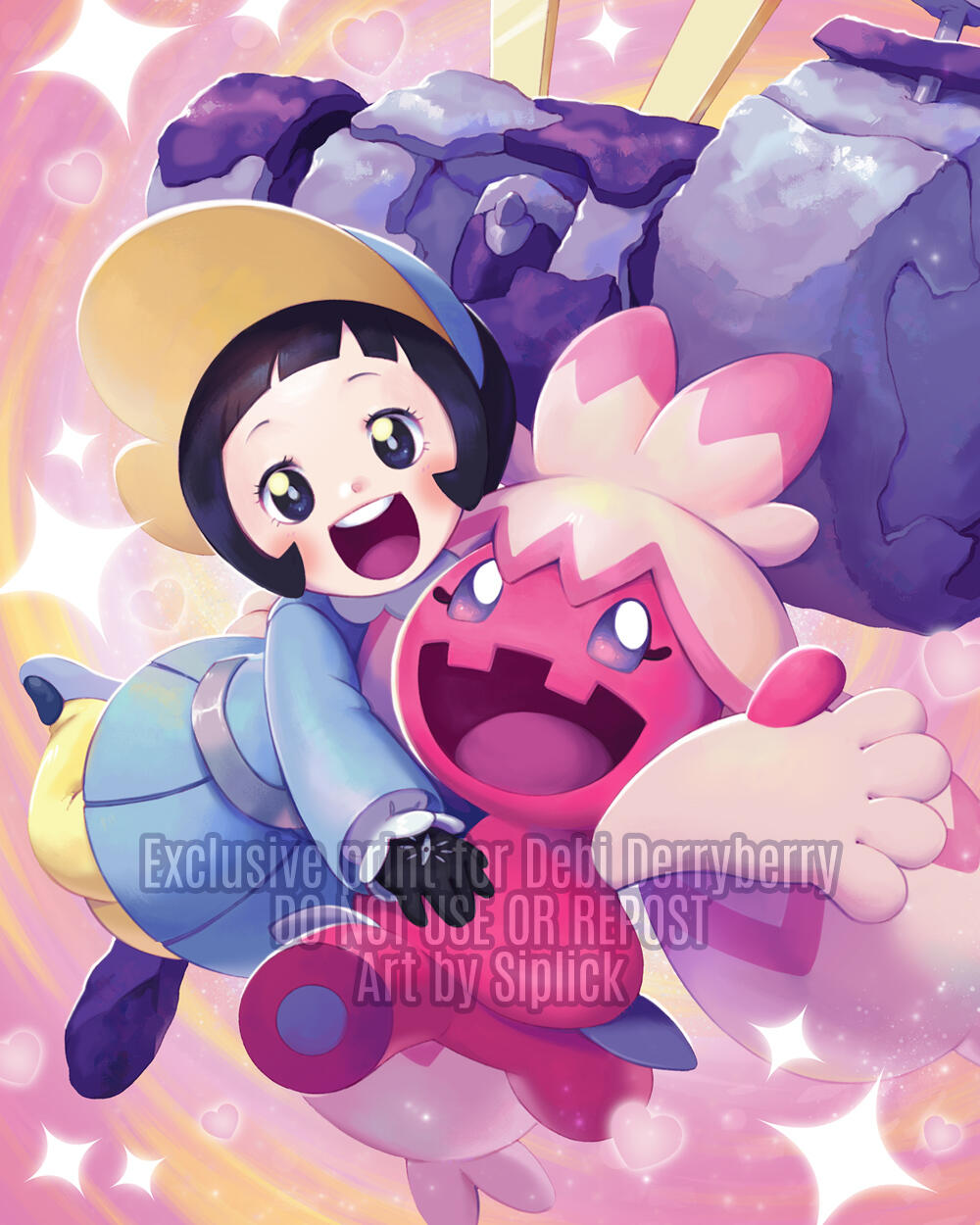 Print for Debi Derryberry, the voice of Poppy in Pokémon Horizons.