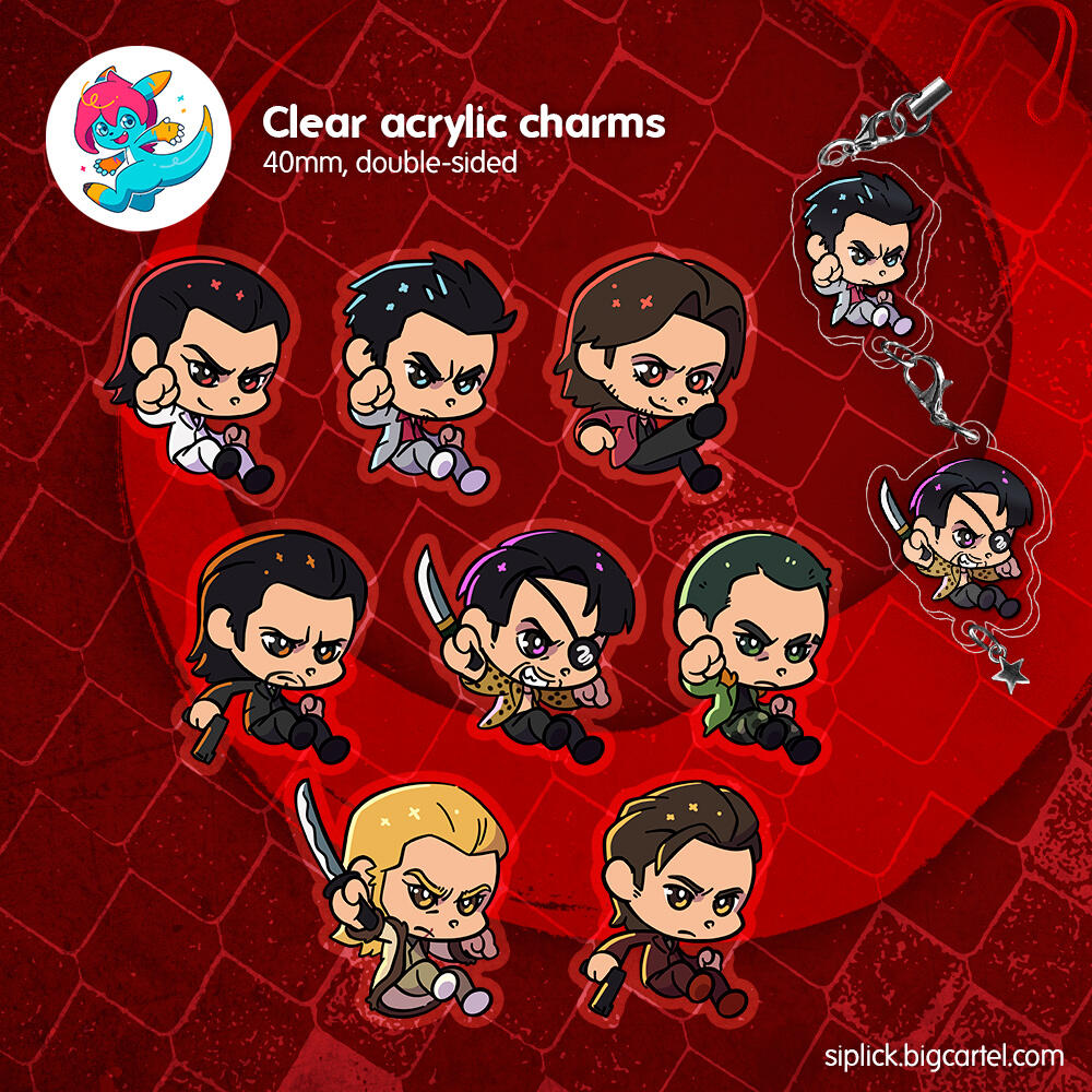 Like a Dragon linking charms