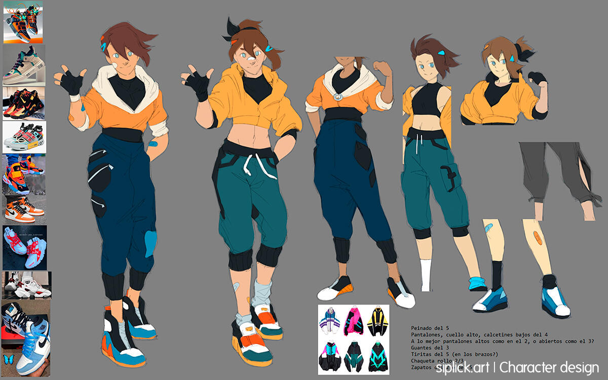 Main Character design
