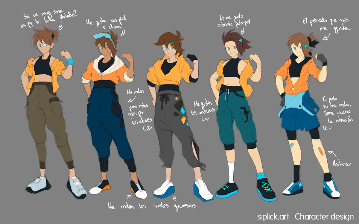 Main Character design